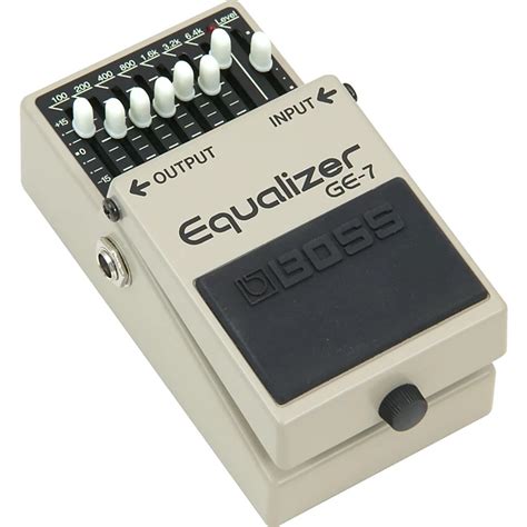 Boss GE-7 Equalizer Pedal | Musician's Friend