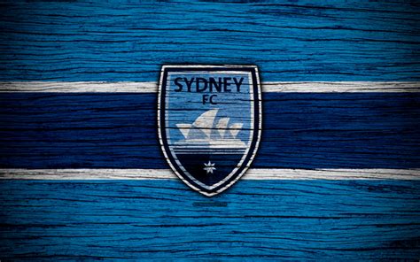 Download wallpapers Sydney FC, 4k, soccer, A-League, football club, Australia, Sydney, logo ...