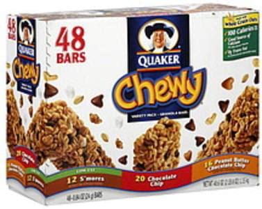 Quaker Variety Pack Granola Bars - 48 ea, Nutrition Information | Innit