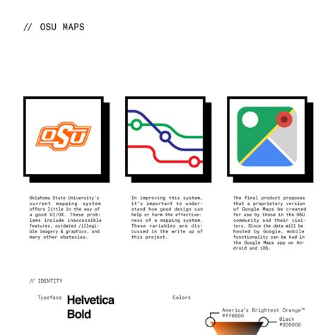 OSU Maps on Behance