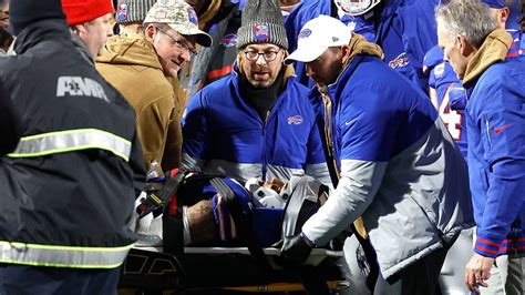 Bills’ Taylor Rapp leaves game in ambulance after suffering scary neck ...