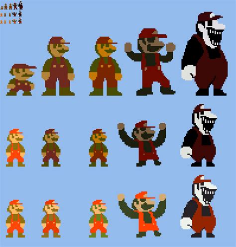 10x I recreated Mario 85 MX In-Game Sprites with S by Abbysek on DeviantArt