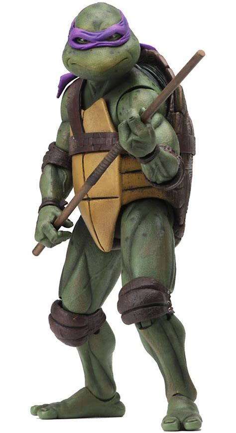 NECA Teenage Mutant Ninja Turtles Donatello Exclusive 7 Action Figure 1990 Movie - ToyWiz