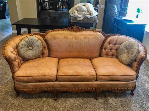 Antique Sofa • Restoration Reupholstery