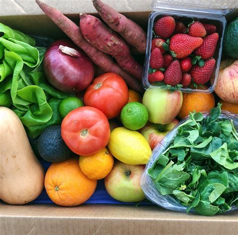 Get a fruit and veggie farm box filled with organic and naturally grown ...