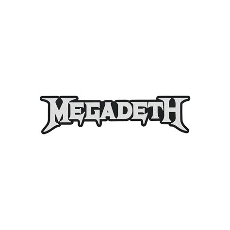 Large Megadeth Logo Patch - Megadeth Official UK Store – Megadeth GBP