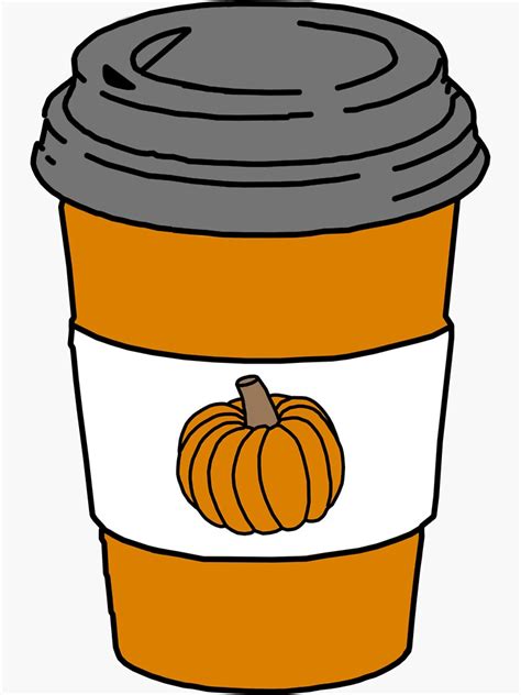 "Pumpkin Spice Latte" Sticker for Sale by Meme Economy | Redbubble