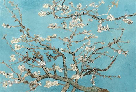 Van Gogh Almond Blossom Wall Mural - Wallpaper Inn