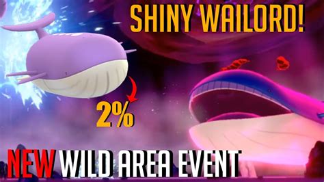 Shiny Wailord! - New Wild Area Event! *Limited Time* | Pokémon Sword & Shield - YouTube