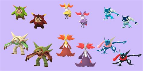 New Pokemon X Starters Evolutions