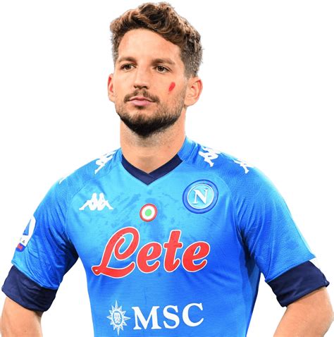 Dries Mertens Napoli football render - FootyRenders