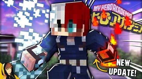 UPDATE for *BEST* My Hero Academia Mod for Minecraft!! [1.16.5 - Forge] w/CH3k - YouTube