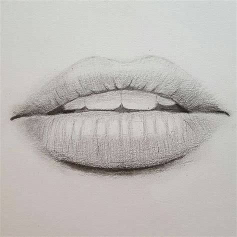 Pencil drawing lips | Curso de desenho, Desenho, Desenhos