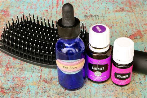 Anti-Frizz Hair Serum - Recipes with Essential Oils