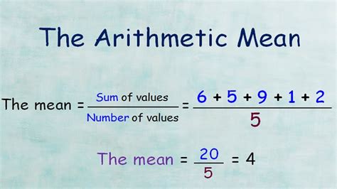 Mean Examples Step By Step Examples With Explanation, 59% OFF