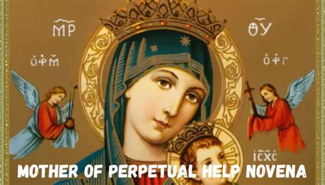 Mother of Perpetual Help Novena - Patron Saint of Italy, Redemptorist Order, Haiti, Philippines ...