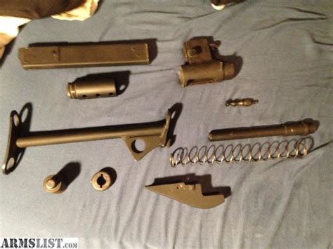 ARMSLIST - For Sale: Sten MK2 parts kit.