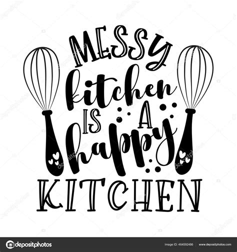 Messy Kitchen Clipart Borders