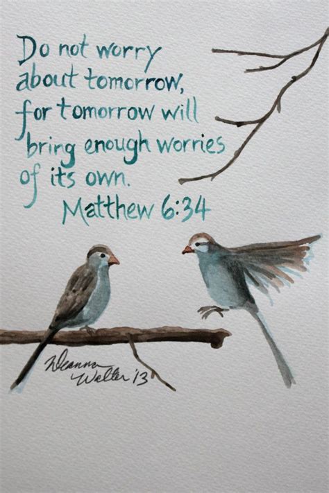 Inspirational Bible Quotes About Worry. QuotesGram