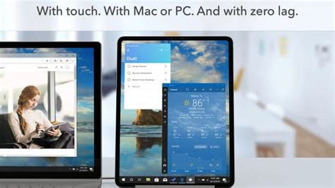 Duet Display: Utility that turns your iOS or Android device into a second screen for your PC ...