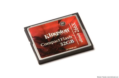 Kingston Compact flash cards - review - HDRshooter