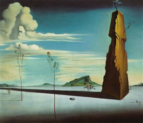 Untitled (Landscape), 1948 - Salvador Dali - WikiArt.org