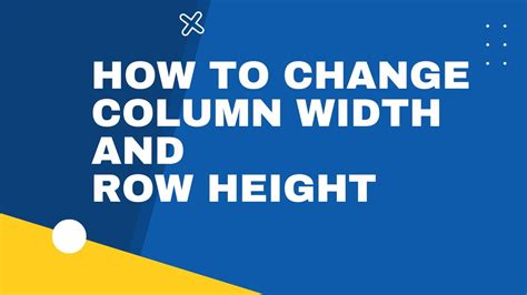 How To Change Column Width and Row Height of Table With WP Table Builder - YouTube