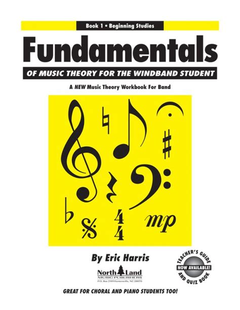 Fundamentals of Music Theory Book 1 - Beginning Studies | Northland Music Publishers