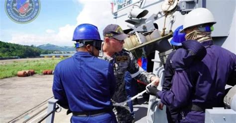 BRP Jose Rizal crew passes fuelling at sea qualifications | Philippine ...