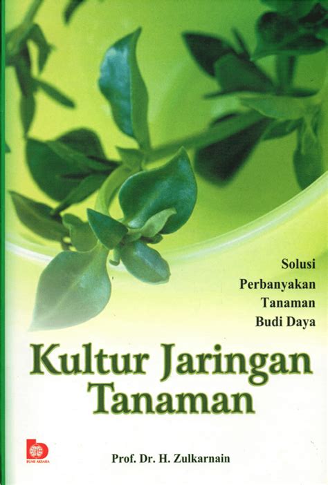 (PDF) Kultur Jaringan Tanaman: Solusi Perbanyakan Tanaman Budidaya