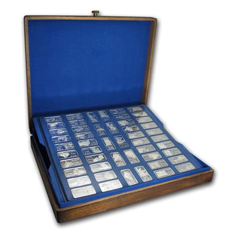 Buy 1 oz Silver Bar - Hamilton Mint 50-Piece Set of The United States | APMEX