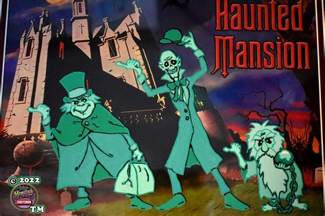 Custom Haunted Mansion Animation Cel - The Classic Horror Film Board