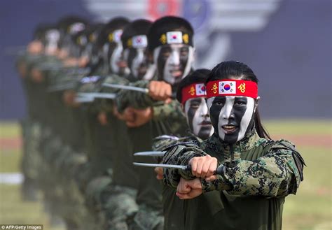 South Korea takes its turn to display its military might | Daily Mail Online