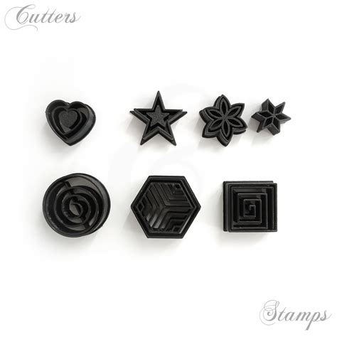 3 Perfect Sets Of Clay Texture Stamps | Cutters & Stamps