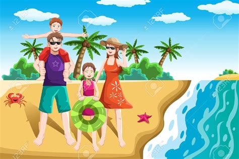 family in vacation clipart - Clip Art Library