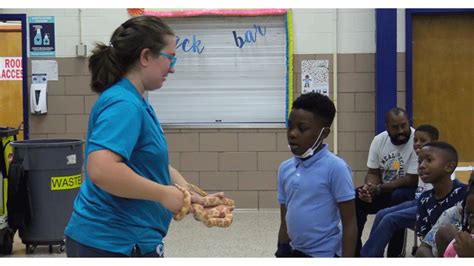 Creatures featured at S.P. Morton Elementary School's Science Night ...