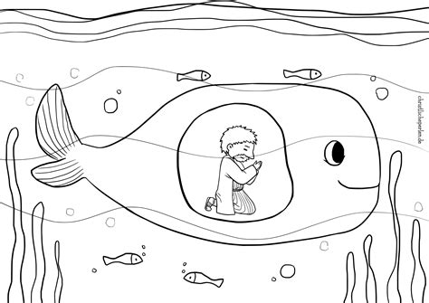 Excellent Picture of Jonah And The Whale Coloring Pages - entitlementtrap.com