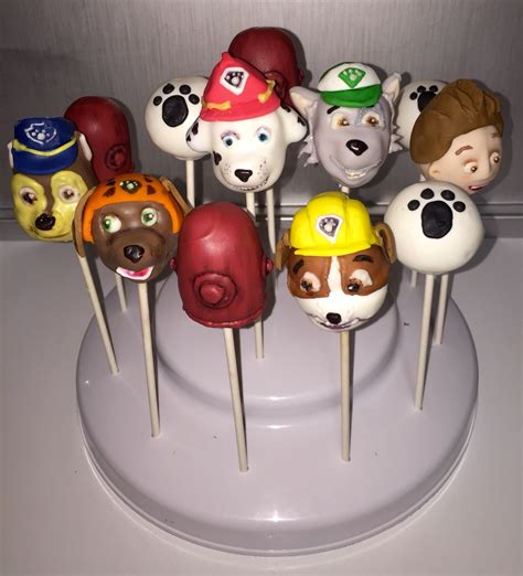 Paw Patrol Cake Pops www.facebook.com/FriscoCakePopShop www.friscocakepopshop.com www.Instagram ...