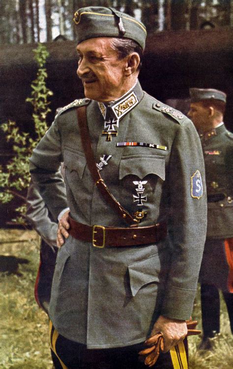 [Photo] Carl Gustaf Emil Mannerheim, 1942 | World War II Database