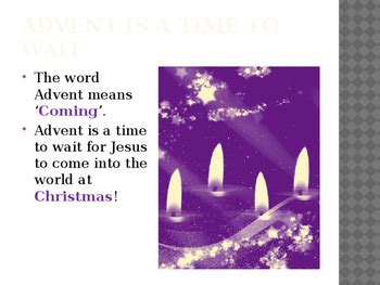 Advent PowerPoint by Catholic Kids | Teachers Pay Teachers