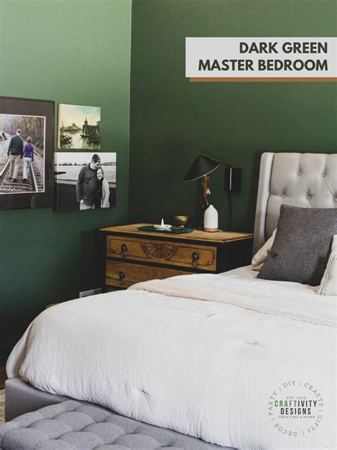 Dark Green Master Bedroom Ideas | www.cintronbeveragegroup.com