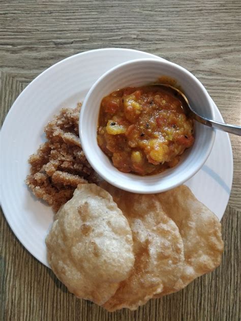 Aloo puri and halwa ️bestindian | Food experiments, Cooking recipes, Food