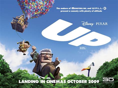 Poster from the film Up Up Pixar, Disney Pixar Up, Disney Movies, Fox ...