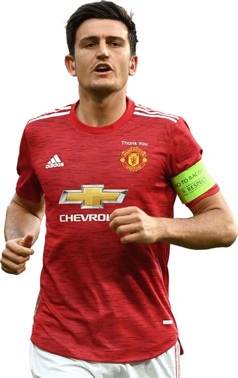 Harry Maguire Manchester United football render - FootyRenders