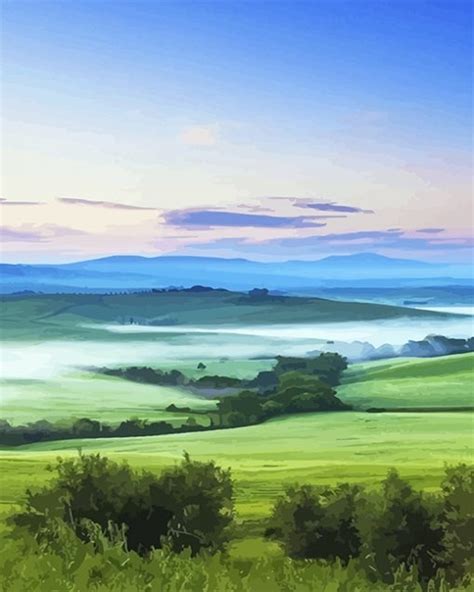 Nature Scenery – Landscapes Paint By Numbers – Paint by numbers UK