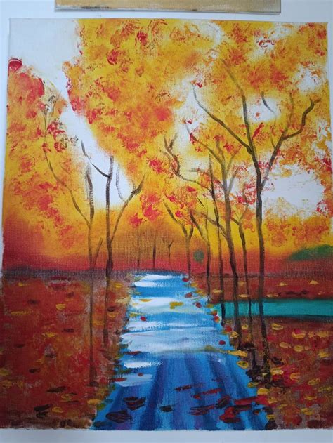 autumn Painting by alexander gor | Saatchi Art