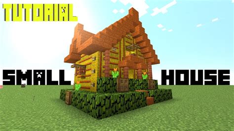 Minecraft How To Build A Small Hay House / Shack Tutorial - YouTube