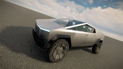 Tesla Cybertruck 2023 - 3D Model by AlphaGroup