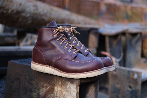 Red Wing Moc Toe Boot Review—8138 Briar Oil Slick Leather - Stitchdown