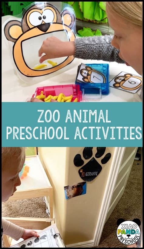 Jungle and Zoo Animal Preschool Activities | Zoo animals preschool activities, Zoo preschool ...